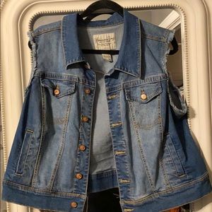 Denim vest